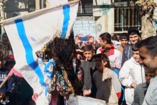 راهپیمایی یوم الله ۱۳ آبان در شهرستان صحنه برگزار شد