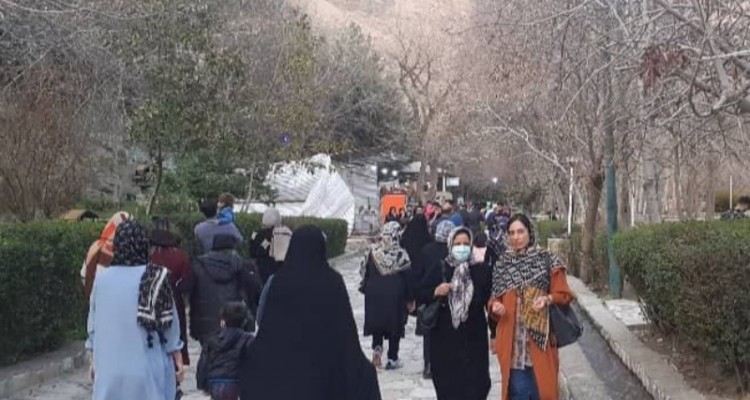 حال و هوای بهاری و شوق مسافرین نوروزی در صحنه