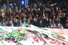 عزاداری مردم ولایتمدار شهرستان صحنه در سوگ رهبر شهید امت