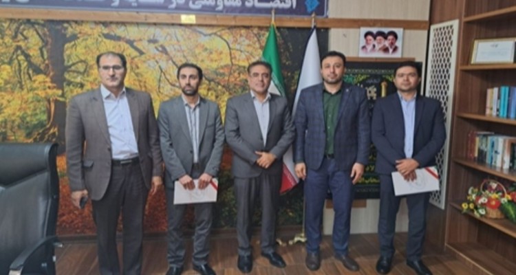 مراسم تکریم و معارفه رئیس اداره دامپزشکی شهرستان صحنه برگزار شد