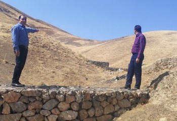 پایش سازه‌های آبخیزداری سنواتی شهرستان صحنه جهت مقابله با تغییرات اقلیمی
