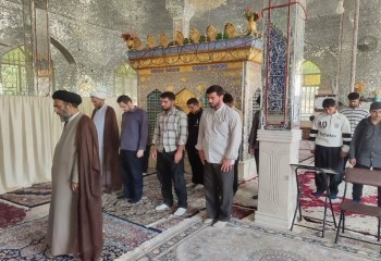 اردوی زیارتی مدرسه علمیه امیرالمؤمنین (ع) صحنه برگزار شد+عکس