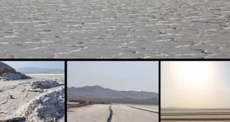 نمکی که شهرک شیمیایی به دریاچه نمک قم می‌پاشد