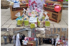 اهداء دو سری جهیزیه به مددجویان نوعروس به مناسبت میلاد با سعادت حضرت زهرا (س)