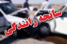۳ مصدوم در حادثه رانندگی در شهرستان صحنه