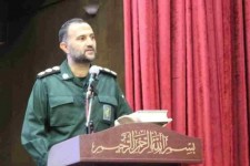 مراسم تکریم و معارفه فرمانده ناحیه مقاومت بسیج سپاه صحنه انجام شد