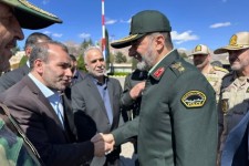 فرمانده نیروی انتظامی وارد کرمانشاه شد
