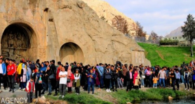 بازدید یک میلیون و ۸۰۰ هزار نفری از جاذبه‌های گردشگری کرمانشاه