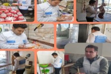 ۶۰ کیلو گرم فرآورده خام دامی غیر بهداشتی در صحنه امحاء شده است