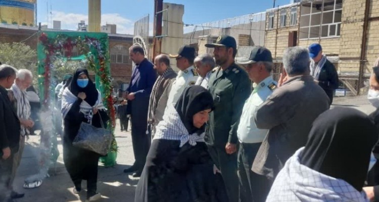 300 بسیجی صحنه ای به مناطق عملیاتی بازی دراز اعزام شدند