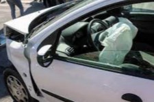 ۴ مصدوم در اثر تصادف زنجیره‌ای محور صحنه به بیستون