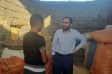 دیدار مدیرکل بهزیستی استان با مددجوی کارآفرین شهرستان صحنه‌