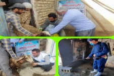رزمایش بزرگ جهاد دامپزشکی در شهرستان صحنه انجام شد