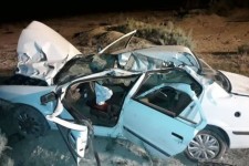 واژگونی سمند در محور بیستون به صحنه یک فوتی بر جای گذاشت