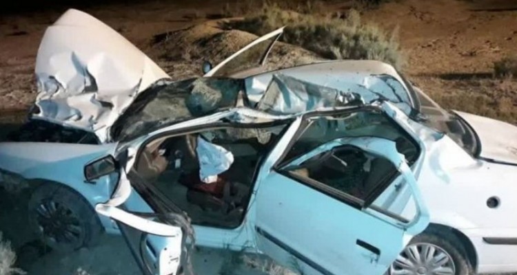 واژگونی سمند در محور بیستون به صحنه یک فوتی بر جای گذاشت