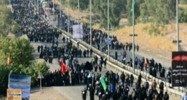 765 هزار زائر اربعین از خسروی تردد کردند