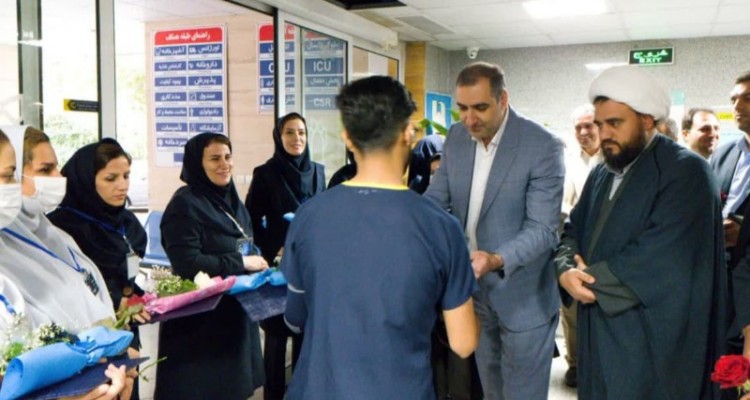 تجلیل از پرستاران در شهرستان صحنه انجام شد