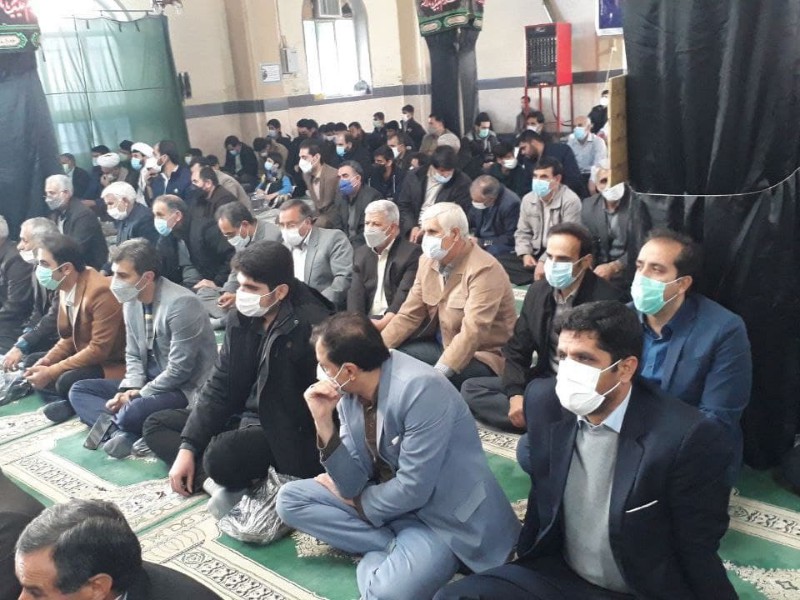 دومین مراسم سالگرد شهادت حاج قاسم سلیمانی در صحنه برگزار شد