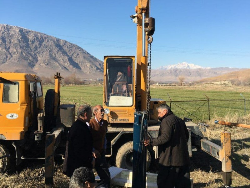 افزايش ظرفیت تولید آب شرب ۹ روستای شهرستان صحنه
