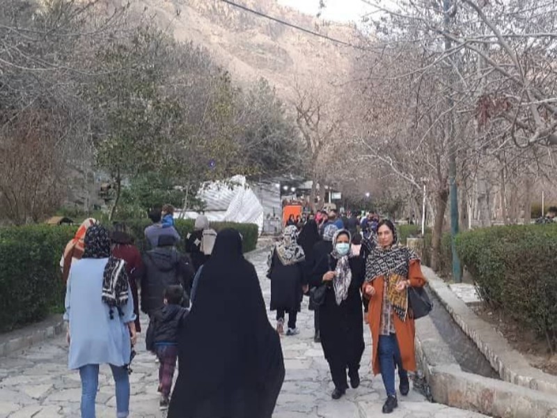 حال و هوای بهاری و شوق مسافرین نوروزی در صحنه حال و هوای بهاری و شوق مسافرین نوروزی در صحنه