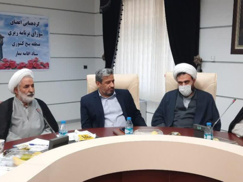 جلسه شورای برنامه ریزی منطق پنج کشوری در شهرستان صحنه برگزار شد