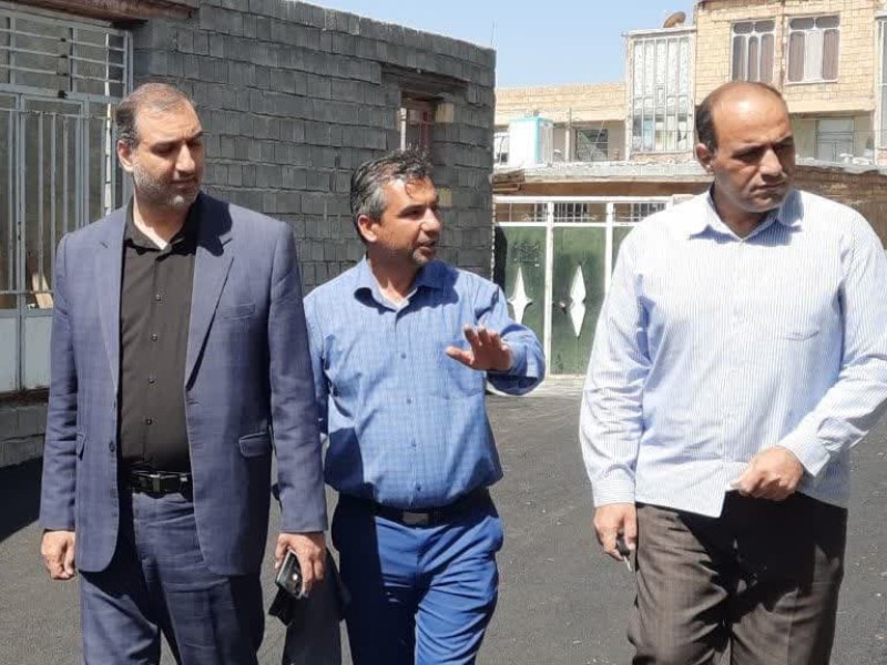 ۸۰۰۰مترمربع از معابر روستای الهیه شهر صحنه آسفالت گردید