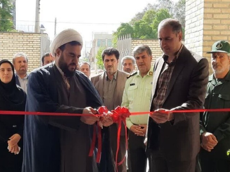 ساختمان پزشکی قانونی شهرستان صحنه افتتاح شد