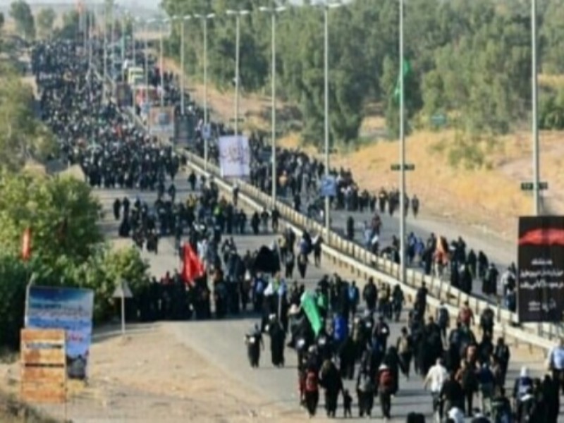 765 هزار زائر اربعین از خسروی تردد کردند 765 هزار زائر اربعین از خسروی تردد کردند