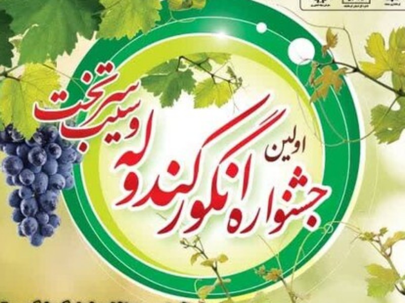 جشنواره "انگور کندوله" و "سیب سرتخت" برگزار می‌شود