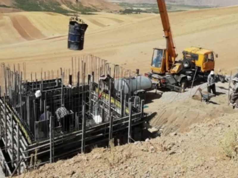 عملیات آبرسانی به ۱۸ روستای «صحنه» ۸۰ درصد پیشرفت فیزیکی دارد