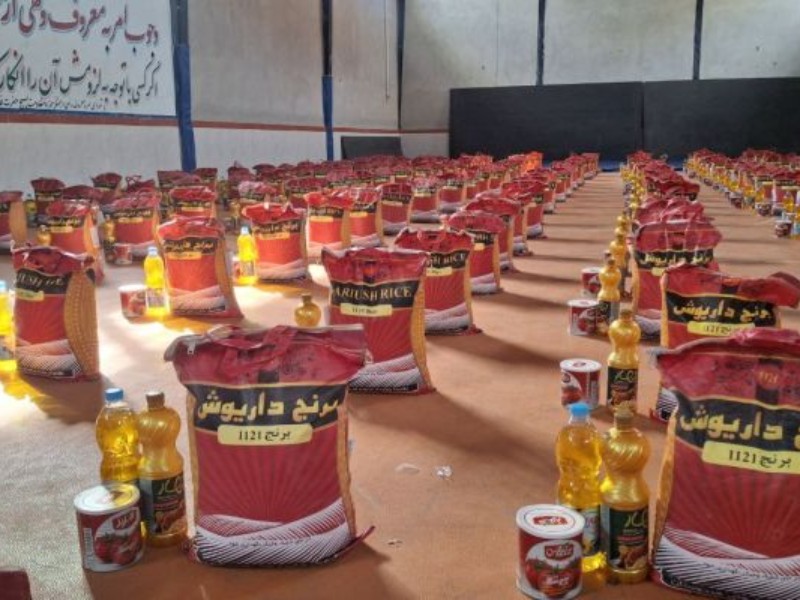 برگزاری رزمایش کمک‌های مؤمنانه در شهرستان صحنه