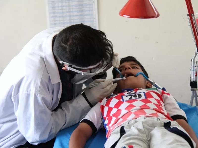 خدمات‌رسانی دانشجویان جهادگر کرمانشاهی در مناطق محروم صحنه