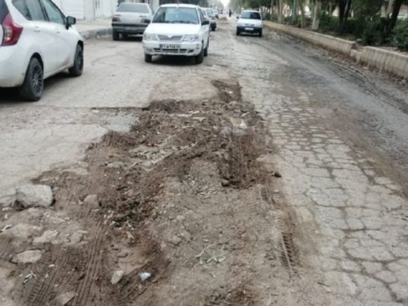 صحنه‌ای‌ها در حسرت آسفالت به‌ سر می‌برند