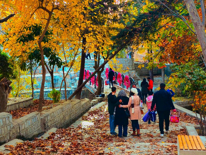 طبیعت پاییزی دربند صحنه طبیعت پاییزی دربند صحنه