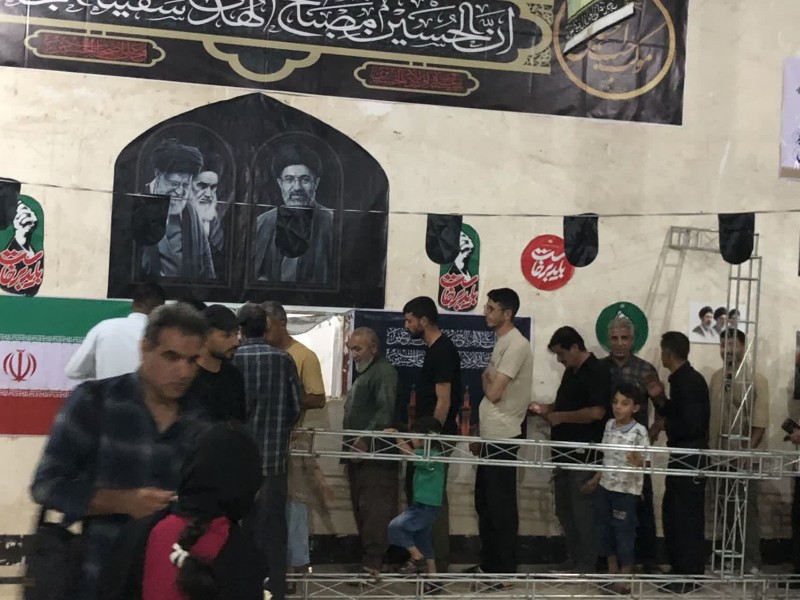 موکب مردمی حب الحسین شهرستان صحنه